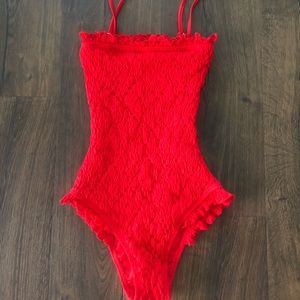 South Beach Bandeau One-piece